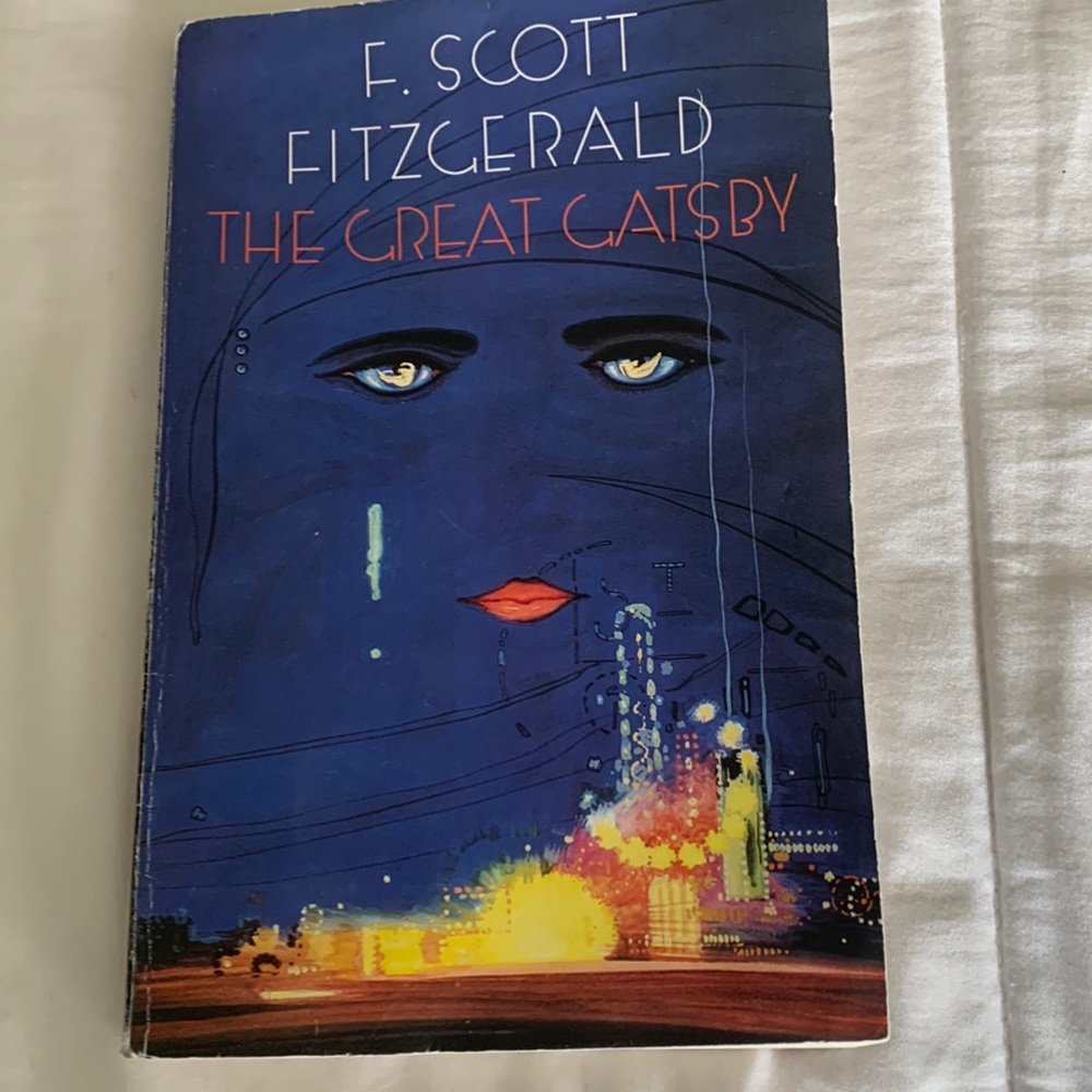 F. Scott Fitzgerald's The Great Gatsby Coffee Table Book - Blue Cover